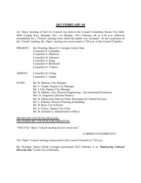 4-Feb-2013 Meeting Minutes pdf thumbnail