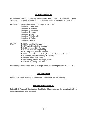 1-Dec-2014 Meeting Minutes pdf thumbnail