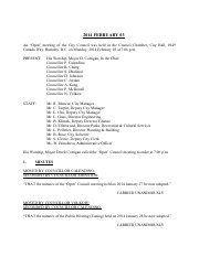3-Feb-2014 Meeting Minutes pdf thumbnail