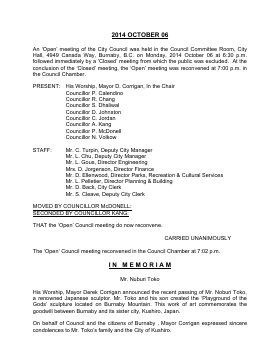6-Oct-2014 Meeting Minutes pdf thumbnail