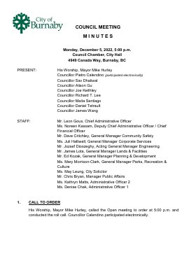 05-December-2022 Meeting Minutes pdf thumbnail