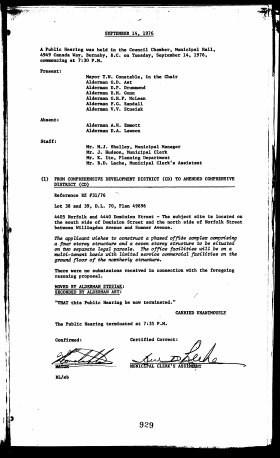 14-Sep-1976 Meeting Minutes pdf thumbnail