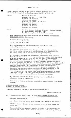 16-Aug-1977 Meeting Minutes pdf thumbnail