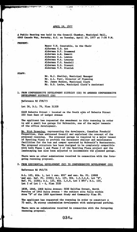 19-Apr-1977 Meeting Minutes pdf thumbnail