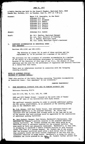 21-Jun-1977 Meeting Minutes pdf thumbnail