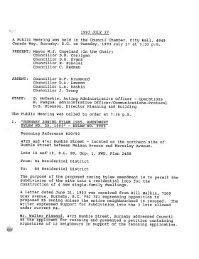 27-Jul-1993 Meeting Minutes pdf thumbnail