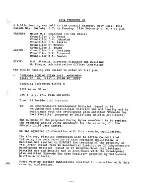 1-Feb-1994 Meeting Minutes pdf thumbnail