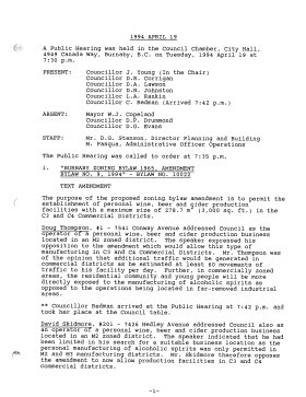 19-Apr-1994 Meeting Minutes pdf thumbnail