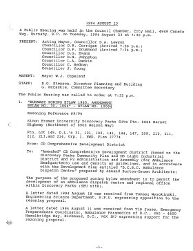 23-Aug-1994 Meeting Minutes pdf thumbnail