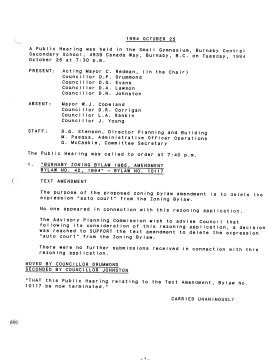 25-Oct-1994 Meeting Minutes pdf thumbnail