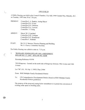 20-Jun-1995 Meeting Minutes pdf thumbnail