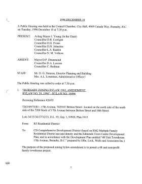 10-Dec-1996 Meeting Minutes pdf thumbnail