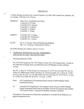 23-Jul-1996 Meeting Minutes pdf thumbnail