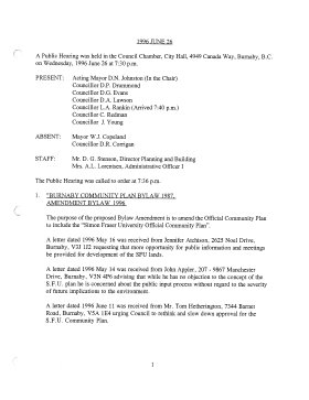 26-Jun-1996 Meeting Minutes pdf thumbnail