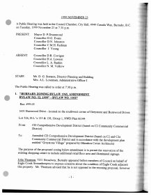 23-Nov-1999 Meeting Minutes pdf thumbnail