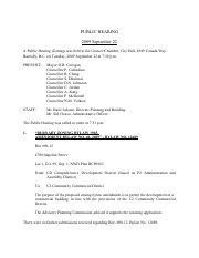22-Sep-2009 Meeting Minutes pdf thumbnail