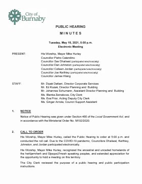 18-May-2021 Meeting Minutes pdf thumbnail