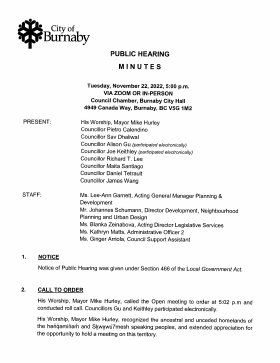 22-Nov-2022 Meeting Minutes pdf thumbnail
