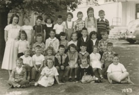 Class at Douglas Road School, 1953 thumbnail