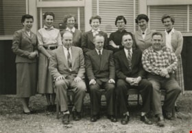 Staff at Brentwood Park School, [1955 or 1956] thumbnail