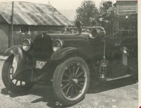 Burnaby's second fire truck, [between 1936 and 1952] thumbnail