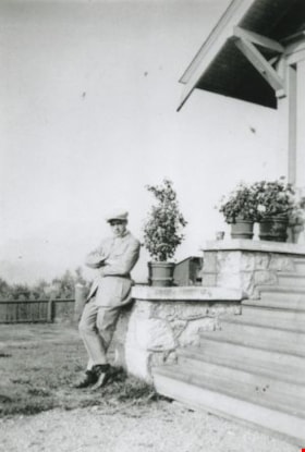 Young man standing outside, [1930] (date of original), copied [2000] thumbnail