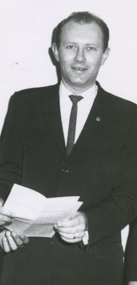 Golightly, J.A. - Burnaby Community Council Retiring President, 1961 thumbnail