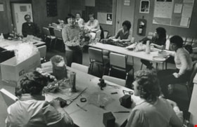Flower Decorating Class - Instructor Alice Moulder, ca.1965 thumbnail