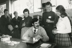 People around the office, ca.1980 thumbnail
