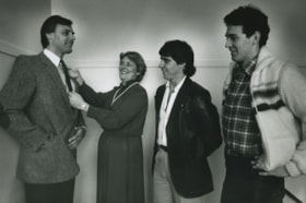 Chris Scurr, Noreen Baker, Tino Lettieri, and Dave Wihak, ca.1983 thumbnail