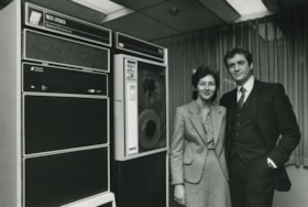 Two people in the Computer Room, ca.1982 thumbnail