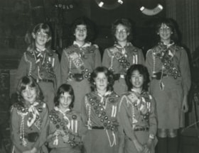 A group of girl scouts, [1982] thumbnail