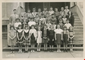 Edmonds School Grade 4 class, 1953 thumbnail