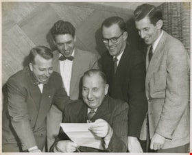 Burnaby Council members, 1954 thumbnail