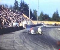 Building and opening the Digney Speedway, [between 1948 and 1949] thumbnail
