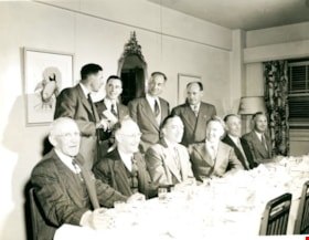 B.C. Electric dinner, [ca. 1940s] thumbnail