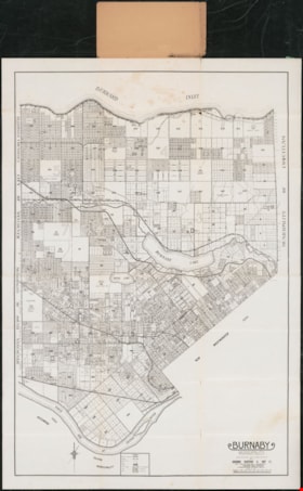 Map of Municipality of Burnaby, 1921 thumbnail