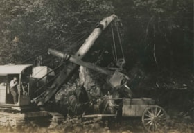 Loading a dump wagon, 1926 thumbnail