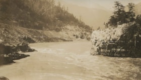 The Fraser, low water, 1925 thumbnail