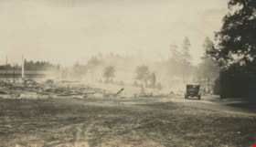Car Parked Near Exhibition Grounds after Fire, 1929, 1929 thumbnail