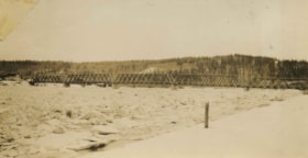 Bridge over a frozen river, 1925 thumbnail