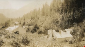 Tents at Messiter Camp, 1927 thumbnail
