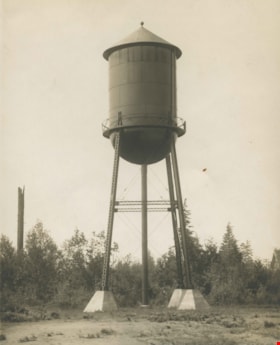 Water tank on Edmonds Street School site, 1920 thumbnail