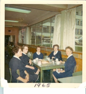 Nurses on coffee break, 1965 thumbnail