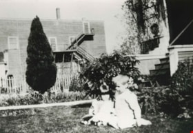 Children in a garden, [1912] (date of original), copied 1986 thumbnail