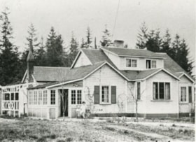 Hawkshaw family home, 1927 (date of original), copied 1986 thumbnail