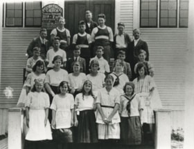 First North Burnaby High School, 1920 (date of original), copied 1986 thumbnail