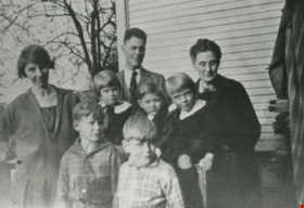 Rorison family, 1926 (date of original), copied 1986 thumbnail