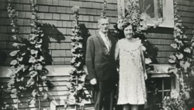 Joe and Mina Wright, 1929 (date of original), copied 1986 thumbnail