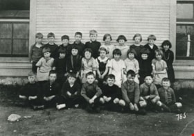 Second Street School class, 1925 (date of original), copied 1986 thumbnail